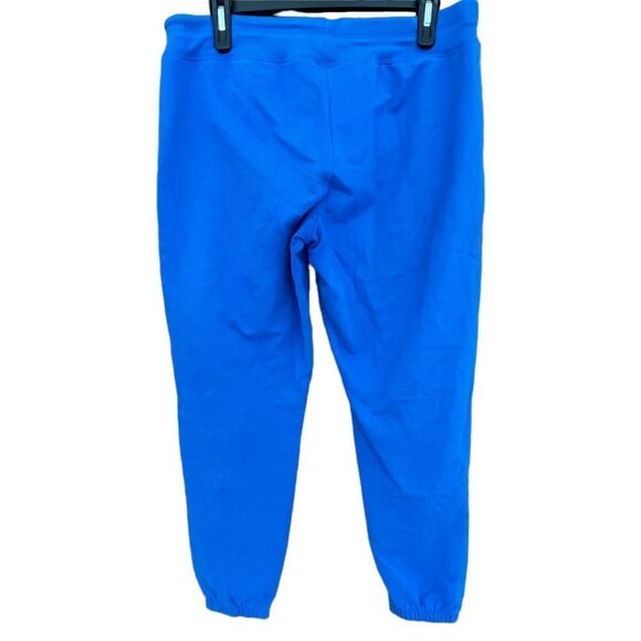 Gap royal blue elastic waistband with drawstring logo joggers size M. - Picture 2 of 3